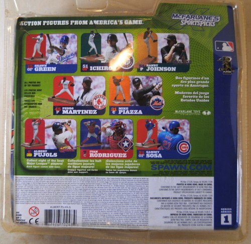 MLB McFarlane's Sportpicks Cardinal's Albert Bujols - Nuevo de Lote Antiguo - Paquete Original Sin Abrir - Imagen 3 de 3