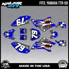 Graphics Kit for Yamaha TTR50 (2006-2023) TT-R50E TTR50 Shark Series