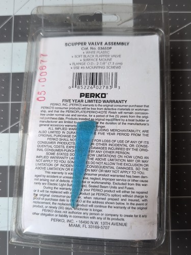 Perko 0365DP Scupper Valve Assembly New - Bild 2 von 3