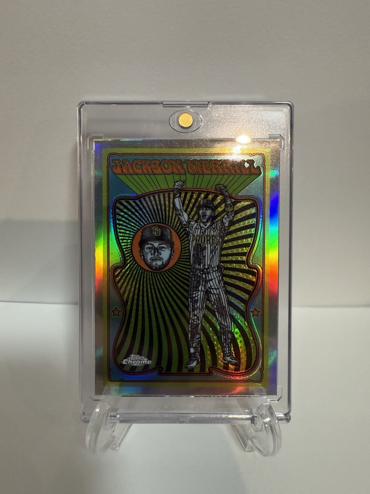 2025 Topps Chrome - Jackson Merrill #UV-7 Ultraviolet All Stars Padres SSP