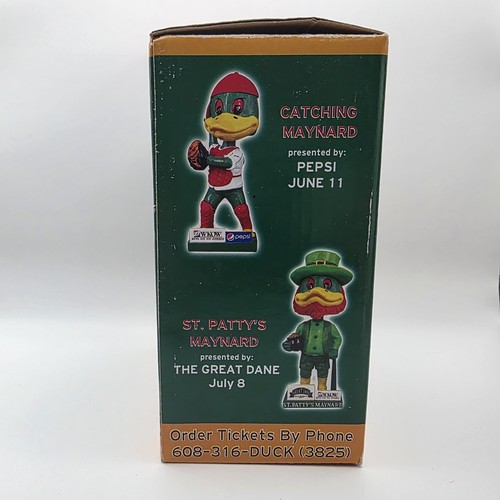 2010 Madison Mallards Bobblehead Steve Schmitt TDS August 5 Northwoods League - Picture 4 of 6