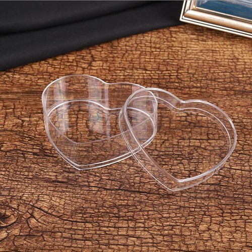Empty Bottle Heart Shaped Candy Boxes Packaging Jar Nail Art Cosmetic Stor';x - Picture 10 of 12