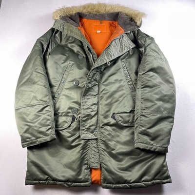 N-3Bジャケット 60s VINTAGE USAF N-3B N3B FLIGHT PARKA 1960S VIETNAM WAR SIZE MEDIUM