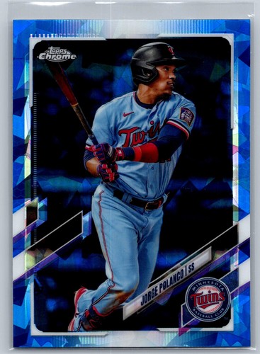 Topps 2021 edición cromo zafiro #598 Jorge Polanco Minnesota Twins - Imagen 1 de 2
