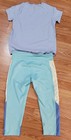 Nike Girls Set Of Dri-Fit Capri/Leggings With Shirt Size Medium — photo 6