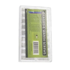 1800/Box 18 Size Durable Steel Small Screw Glass/Watch Watchmaker Repairing