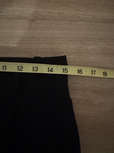 Uterque Black Tailored High Waist Dress Pants Size Medium - Picture 9 of 10