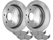 Rear Brake Pad and Rotor Kit For 2002-2004 Dodge Ram 1500 2003 HH351SS