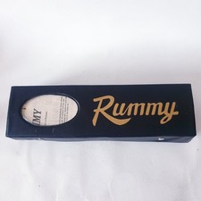 Rummy Reise Version in Kunstlederetui Vintage