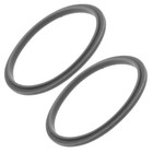  2 Pcs Glass Jar Seal Replacement Silicone Gaskets for Ceramic Canisters