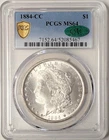 1884 CC Morgan Silver Dollar PCGS MS-64 CAC