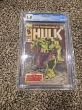 The Incredible Hulk #105    1968 CGC 6.0