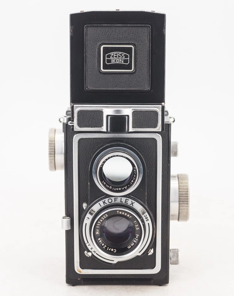 Zeiss Ikon Ikoflex Ic avec Carl Zeiss Tessar 75mm F/3.5 - Photo 2/4