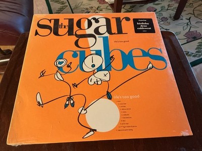 The Sugarcubes - Life's Too Good - Orange Vinyl Limited Edition New & Sealed