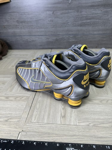 Nike Shox Turbo Grey Running Shoes 316714-002 Men 13 Y2K 2007 Livestrong Colorwy - Picture 5 of 24