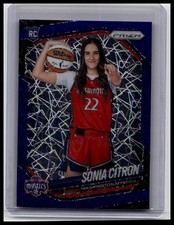 2025 Panini Prizm WNBA #148 Sonia Citron Blue Velocity Prizms