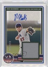 2023 USA Baseball Stars & Stripes Signature Materials /200 Drue Hackenberg Auto