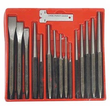 Astro Pneumatic Punch/Chisel Set,16 pcs. 1600 Astro Pneumatic 1600 745227006670