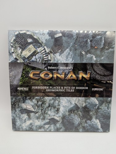 Conan 2D20 TTRPG: Forbidden Places & Pits of Horror Tile Set New in Shrink!