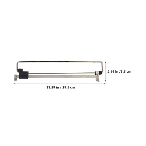  4 Stück ausziehbare versenkbare Schrankstange verstellbar Teleskopschrank - Bild 2 von 12