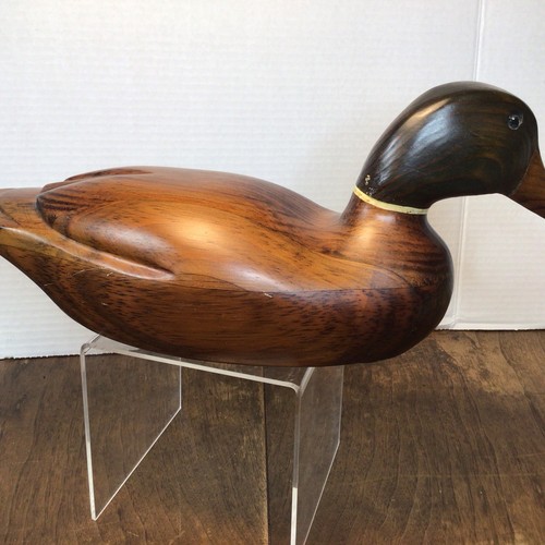anatra in legno vintage - Foto 8 di 13