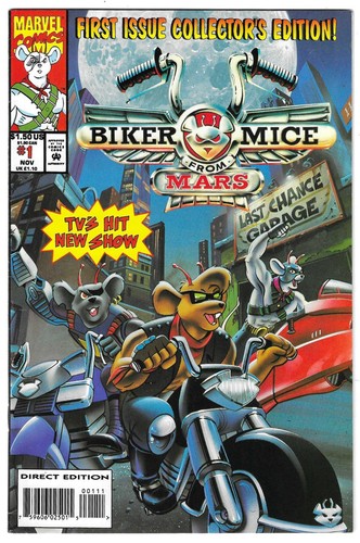 Biker Mice From Mars #1, Nov. 1993