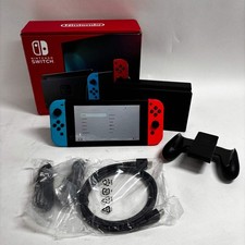 Nintendo Switch v1 Video Game Console HAC-001 Black