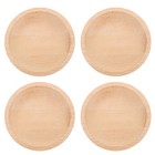  4 Stück Saucenschalen, Sojasauce, Bambusschalen, japanische Dipschalen,