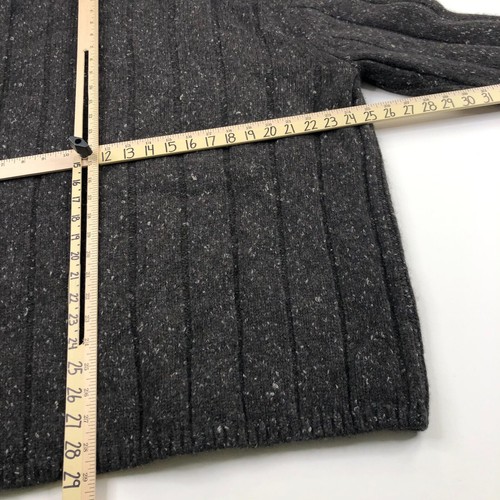 Theory 2XL Mens Knit Pullover Turtleneck Mock Neck Soft Sweater Dark Gray MINT - Picture 5 of 8