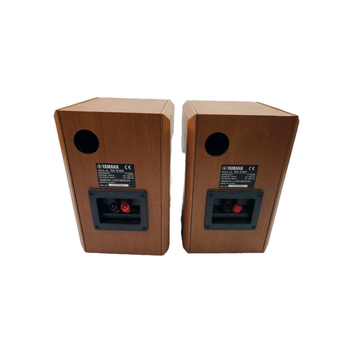 Yamaha NX-E150 Wood Bookshelf Speaker Set Tested | eBay