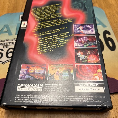 Space Ace (3DO, 1994) para el sistema 3DO - con caja larga y manual - DON BLUTH - Imagen 14 de 20