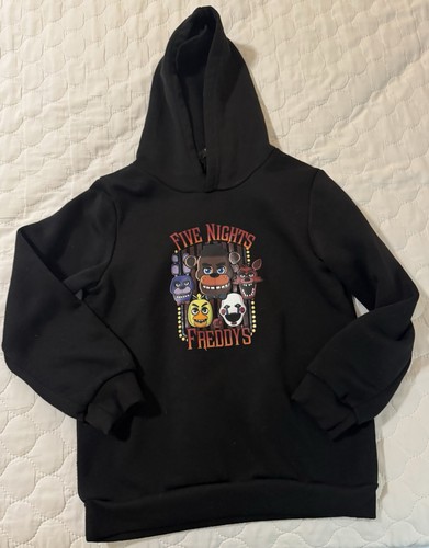 Boys Lot of 3 Sweatshirts Hoodie Sweater Set Unspeakable Batman Five Nights Fred - Picture 7 of 8