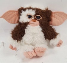Vintage Applause Gizmo Plush Toy from Gremlins 1984 Brown White 9in