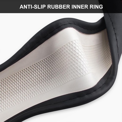 15" 38cm Car Steering Wheel Cover Carbon Leather For Honda Civic / Accord / CR-V - Bild 4 von 14