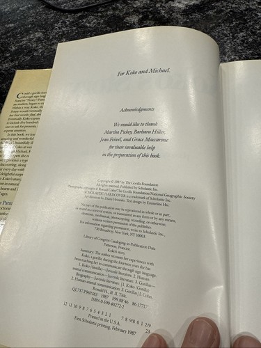 Koko's Story - Paperback By Patterson, Francine - GOOD - Bild 4 von 7