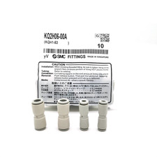 1Bag/10pcs SMC KQ2H06-00A - Push-In to Push-In Pneumatic Tubing Fitting New ✦KD