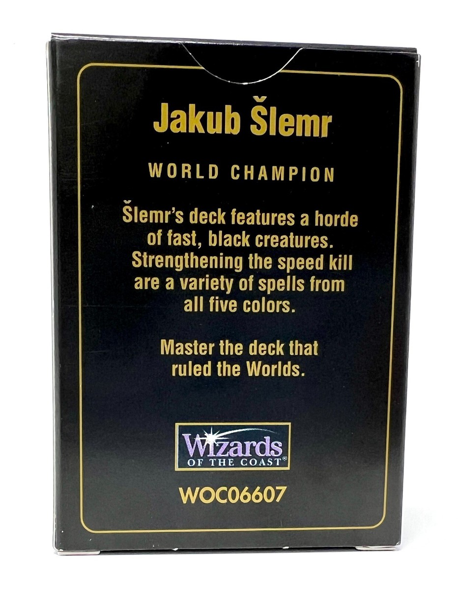 Magic the Gathering: World Championship Deck - Jakub Slemr Magic the Gathering: World Championship Deck - Jakub Slemr