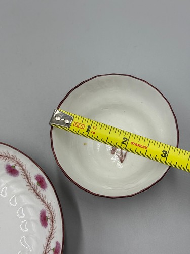 Antique 18th c French Chinese Export Style Porcelain Flowers Cup and Saucer - Picture 7 of 7