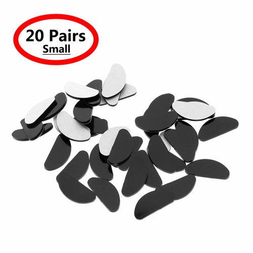 20 Pairs Soft Silicone Anti-Slip Nose Pads Grips Gaskets for Glasses Sunglasses - Bild 37 von 66