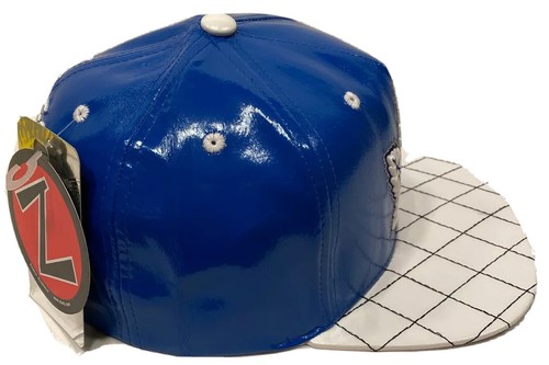Zephyr NHL Toronto Maple Leafs "Quilted" 5 panel flat bill SnapBack Hat NWT - Picture 4 of 5