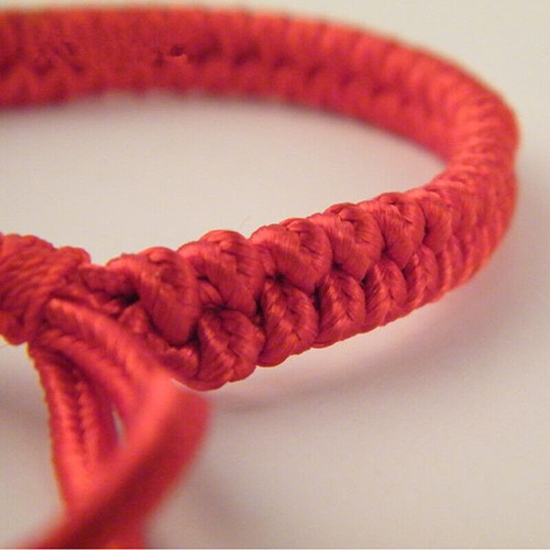 2 x rote Saite tibetisches Glück Glück Armband Kabbala böser Blick Schutz USA - Bild 12 von 12