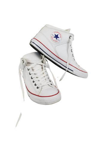 Converse off white leather chucks sz 11