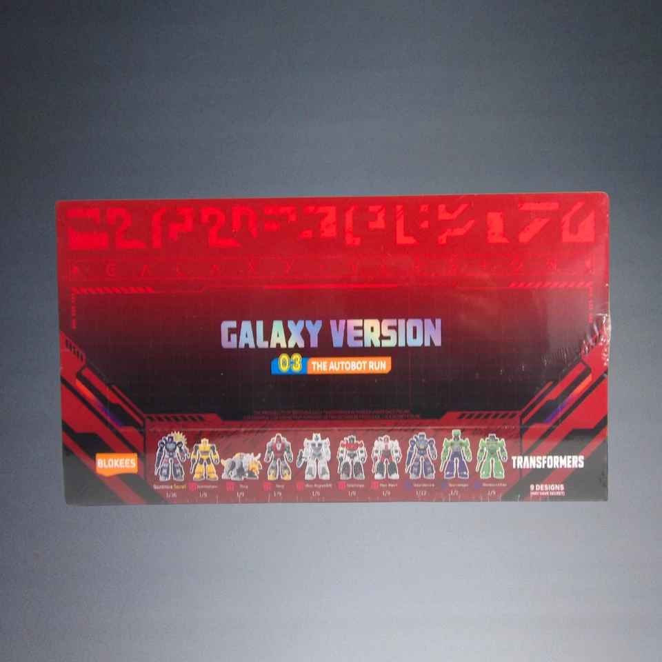 PAI TECH BLOKEES TRANSFORMERS GALAXY VERSION 03 AUTOBOT RUN MINI MODEL CASE OF 9 - Image 4 of 4