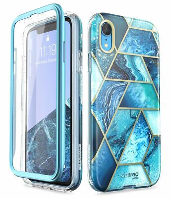 i-Blason Cosmo New For iPhone XR 6.1'' Full-Body Case with Screen Protector Cover