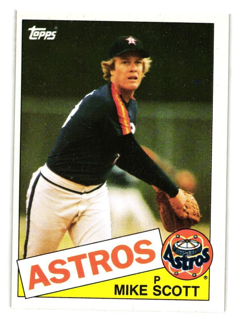 1985 Topps - #17 Mike Scott