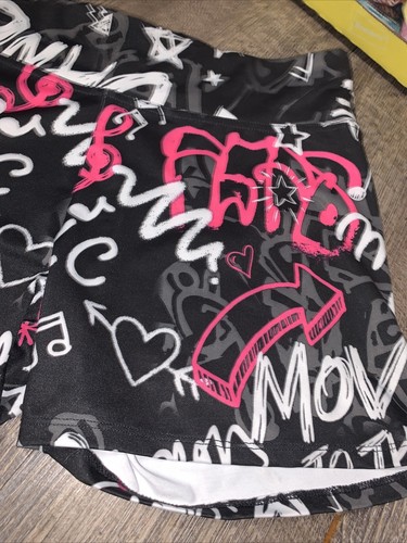 justice sz 14 plus mackenzie zeigler dance Mom Cheer shorts 16 18 Adult S - Picture 3 of 8