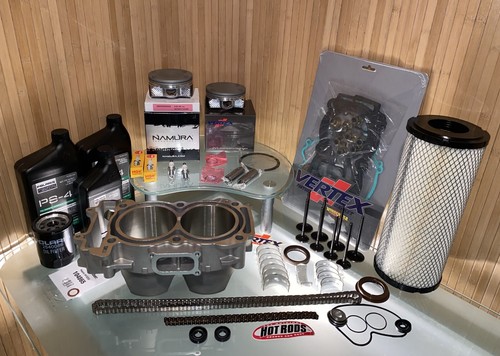 2017-25 Polaris GENERAL 1000 ENGINE REBUILD KIT / Cylinder+Pistons+Gaskets+Valve - Picture 3 of 8