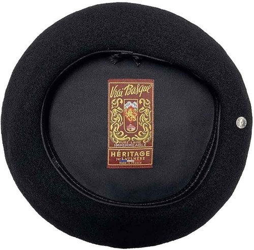 Laulhere-France VRAI BASQUE/FANDANGO 10" ANGLO BASQUE Wool Beret, BEST SELLER! - Picture 7 of 8