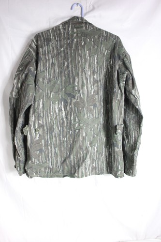 Vintage Cabelas Realtree Non Lined Hunting Combat Jacket Sz Large Reg Mens - Picture 6 of 8
