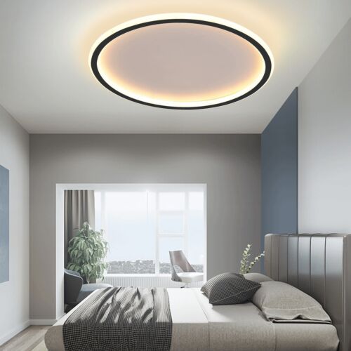 LED Deckenleuchte mit Fernbedienung RGB-Ambiente Warmweiß Farbwechsel Dimmbar - Bild 4 von 10